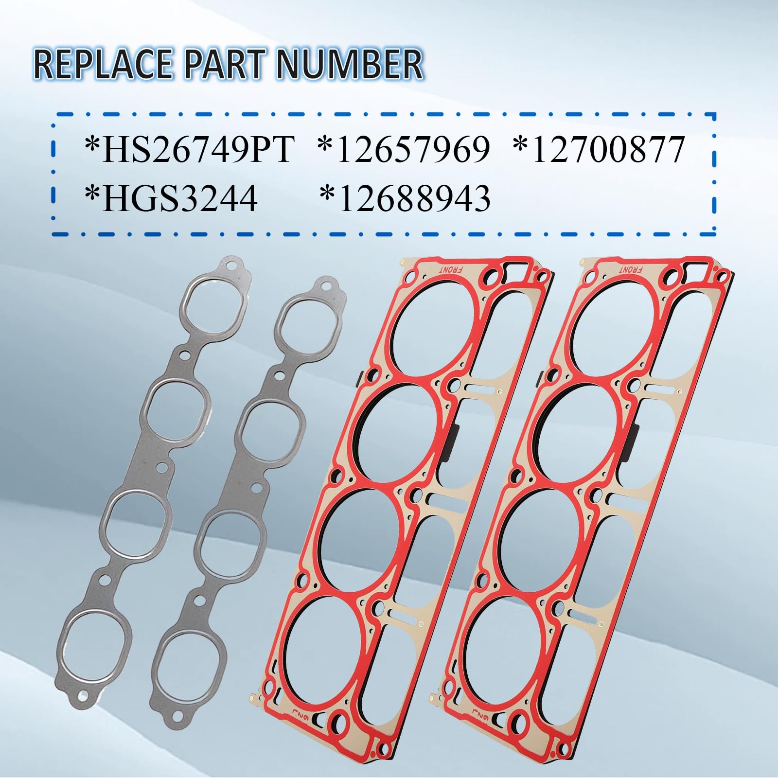 DNJ HGS3244 Cylinder Head Set For 17-20 Cadillac Escalade 6.2L V8 OHV... DNJ HGS3244 Cylinder Head Set For 17-20 Cadillac Escalade 6.2L V8 OHV...
