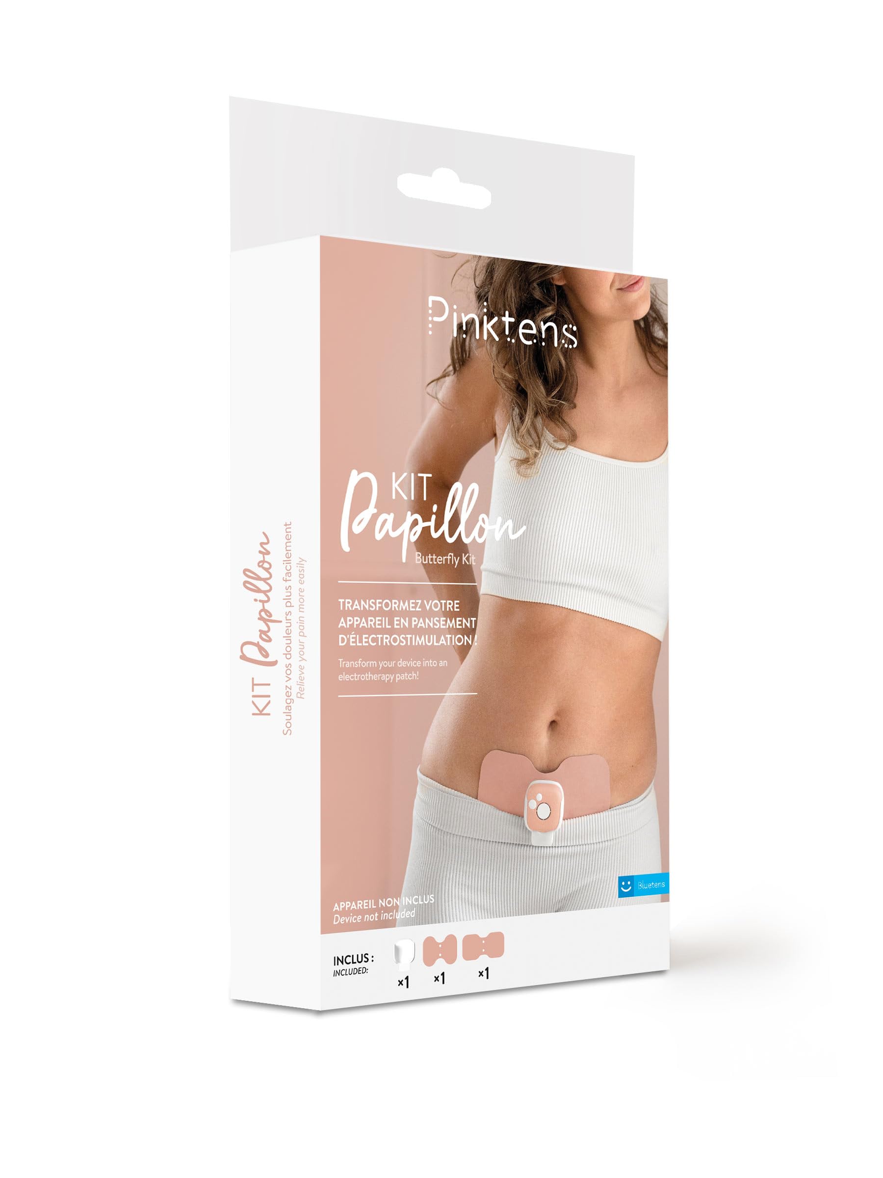 Kit Papillon Pinktens – Accessoire Sans Fil Pour TENS