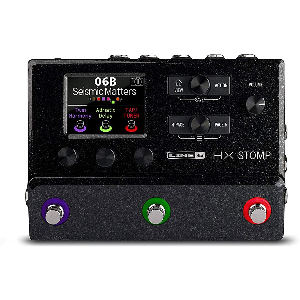 Line6 Line 6 HX Stomp Compact Amp & Effects Processor with Wireless Earbuds