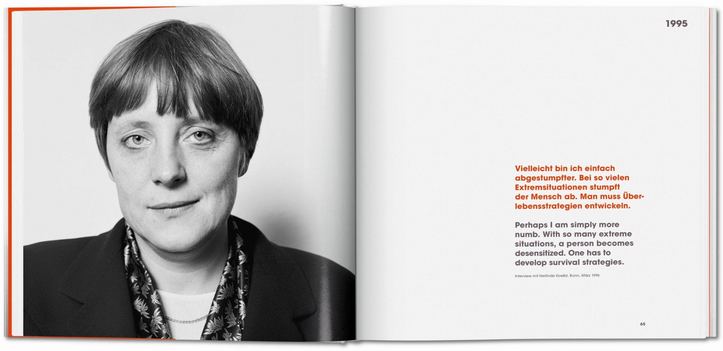 Herlinde Koelbl: Angela Merkel. Portraits 1991–2021 (Fotografia)