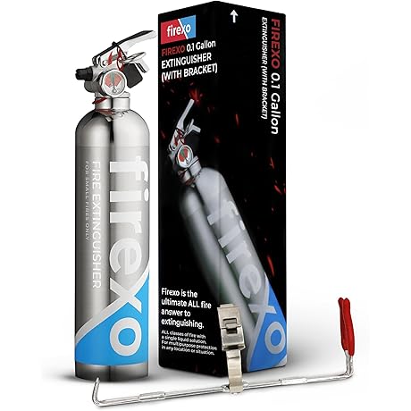 7 in 1 Fire Extinguisher (0.1 Gallon) - Multi-Purpose & Portable Aerosol Fire Extinguisher