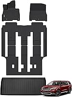 Vista 76 de Alfombrillas para Todo Tipo de Clima y Revestimiento para Maletero para Nissan Rogue 2021-2025 2026 (NO para Sport), Alfombrillas de Coche