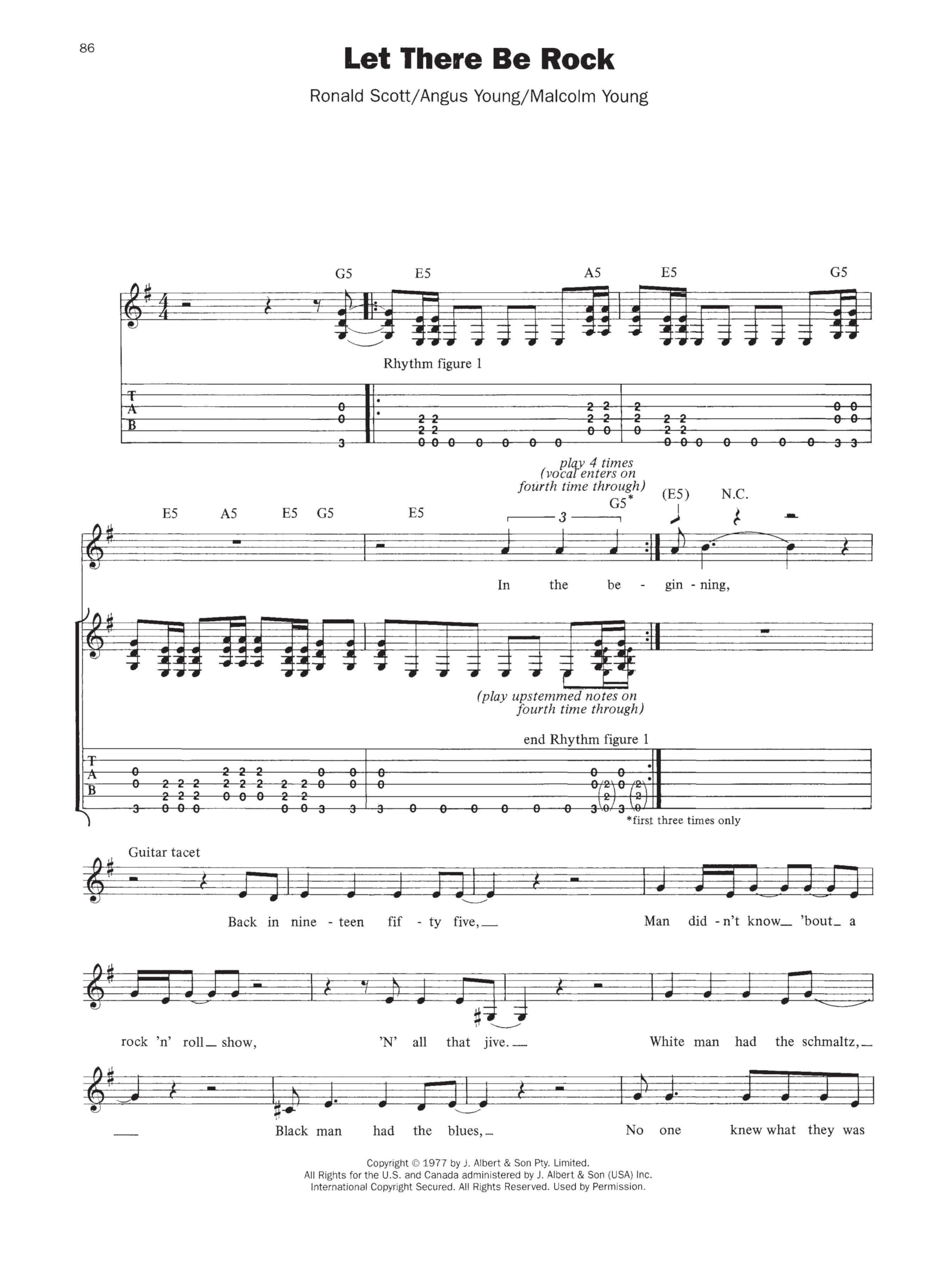 The Best of Ac/Dc: Guitar Tablature Edition