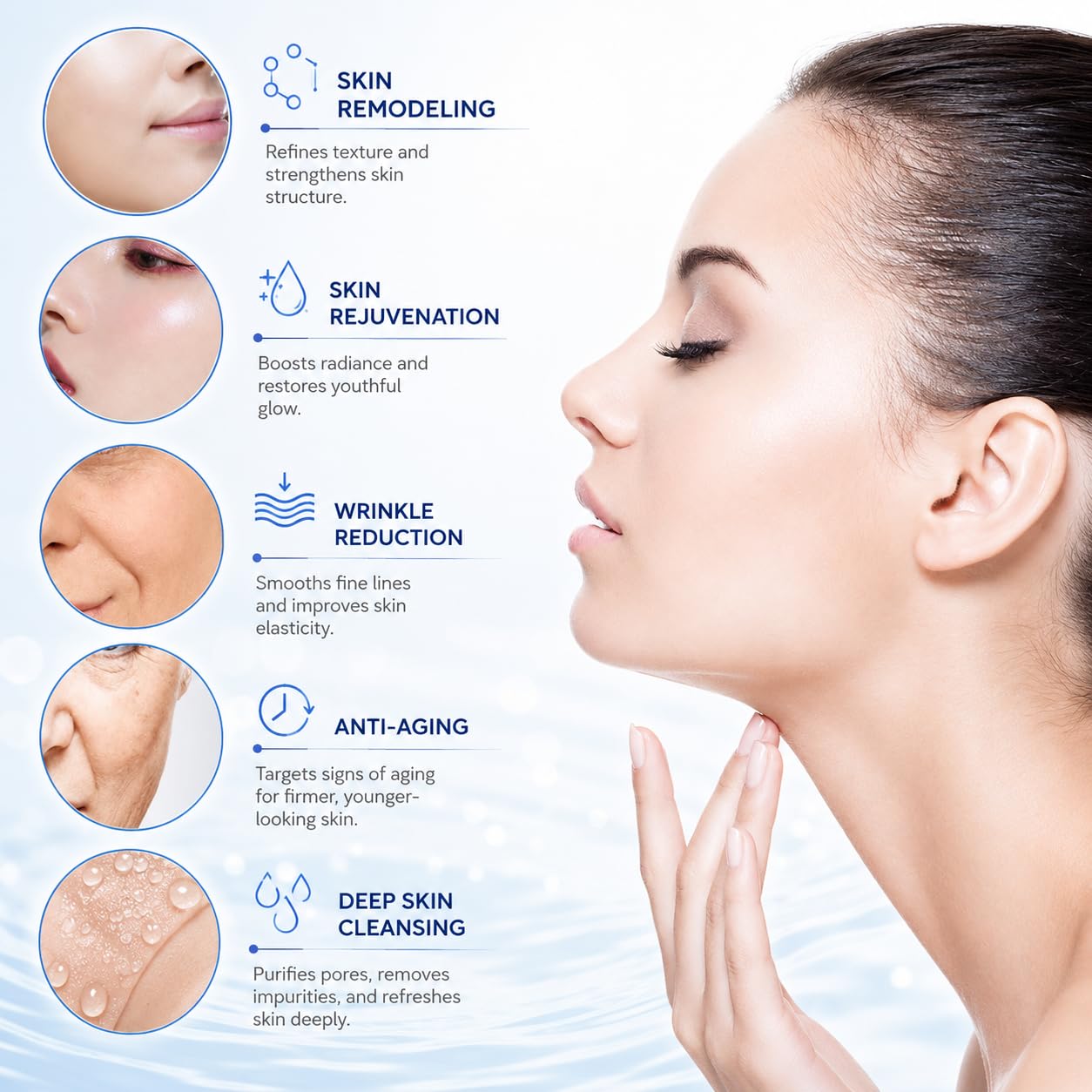 Urządzenie do zabiegów na twarz 7 w 1 z tlenem wodnym | Profesjonalne urządzenie Hydra-Facial z maską LED, głębokie oczyszczanie i dermabrazja do domowej pielęgnacji spa