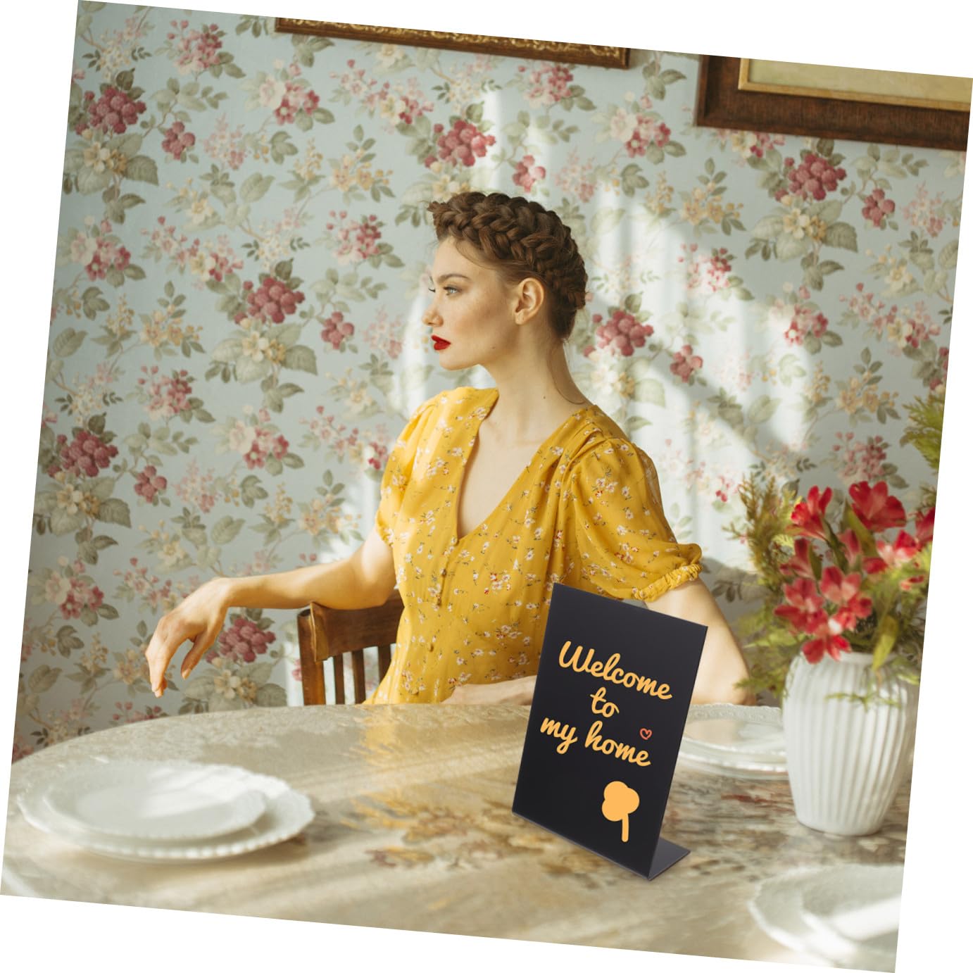 LALAFINA 3stücke Kreidetafel Für Restaurant Und Bar Tischaufsteller Einseitige Nachrichtentafel Für Menüs Und Dekoration Für Hochzeiten Und Events