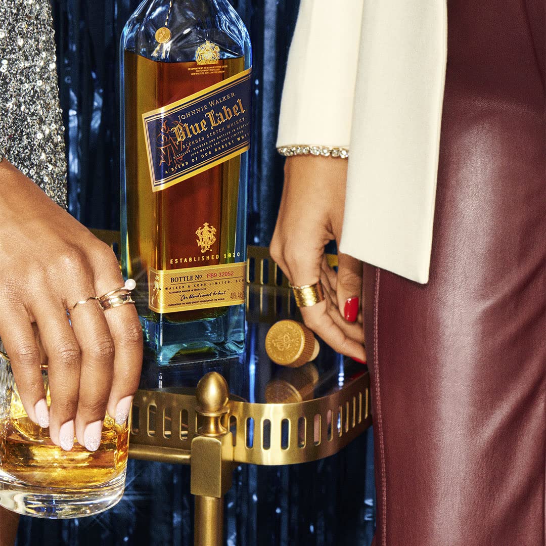 Johnnie Walker Blue label whisky, Escocés blended, 700 ml