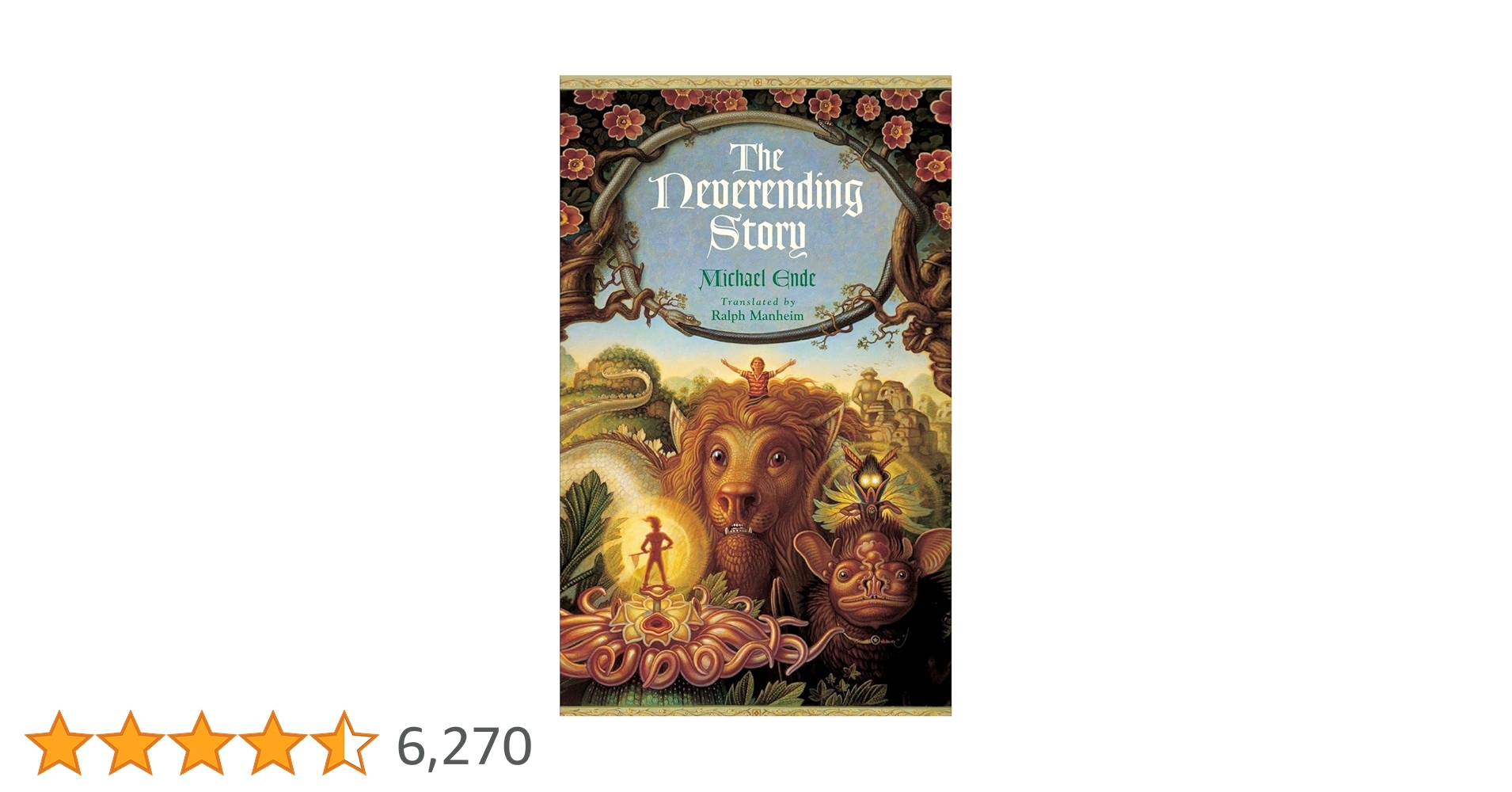 海外 送料込み 　ネバーエンディングストーリー　本　小道具 希少 Amazon | The Neverending Story | Ende, Michael | Fantasy & Magic