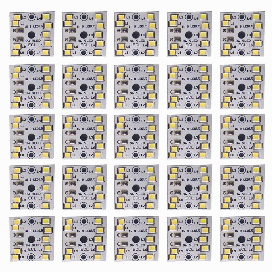 SHOBHAN I (PACK OF 30) 9w MCPCB Led Raw Material For Led Bulb Light . ()-image-34