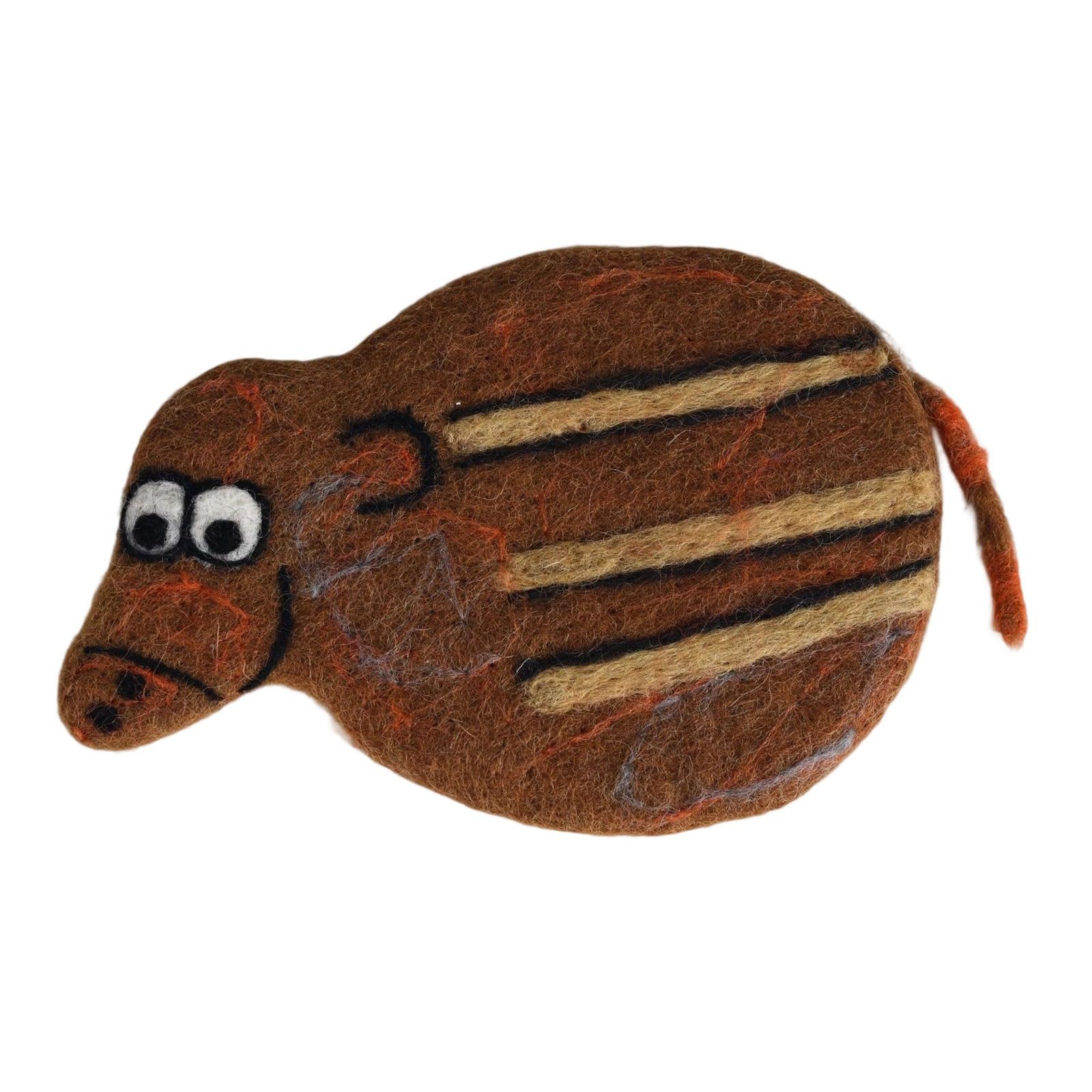 Wool Felt Coasters Kitchen Decor for Hot Cold Drinks Playful Animal Designs Desk Organization Essential Felt Animal Coasters