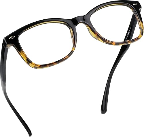 LifeArt - Lentes con bloqueo de luz azul, anti fatiga, anteojos de lectura para computadora, videojuegos y televisión para hombre y mujeres