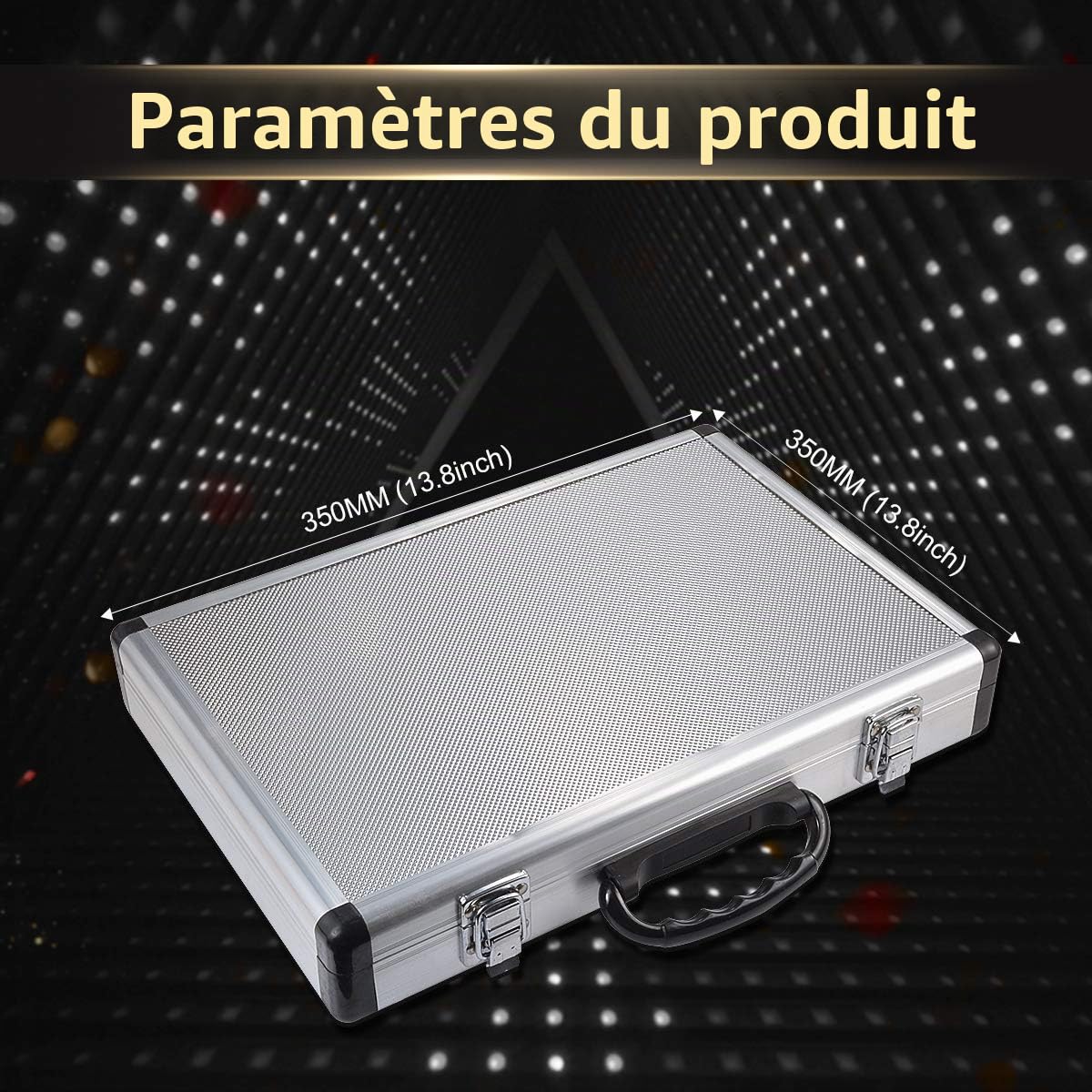 KATUR 35Pcs Fraises en carbure de tungstène réglées 1/2 queue, Fraises en carbure de tungstène réglées avec un boîtier en alliage, Outils de coupe de fraisage pour le bois (queue de 1/2")