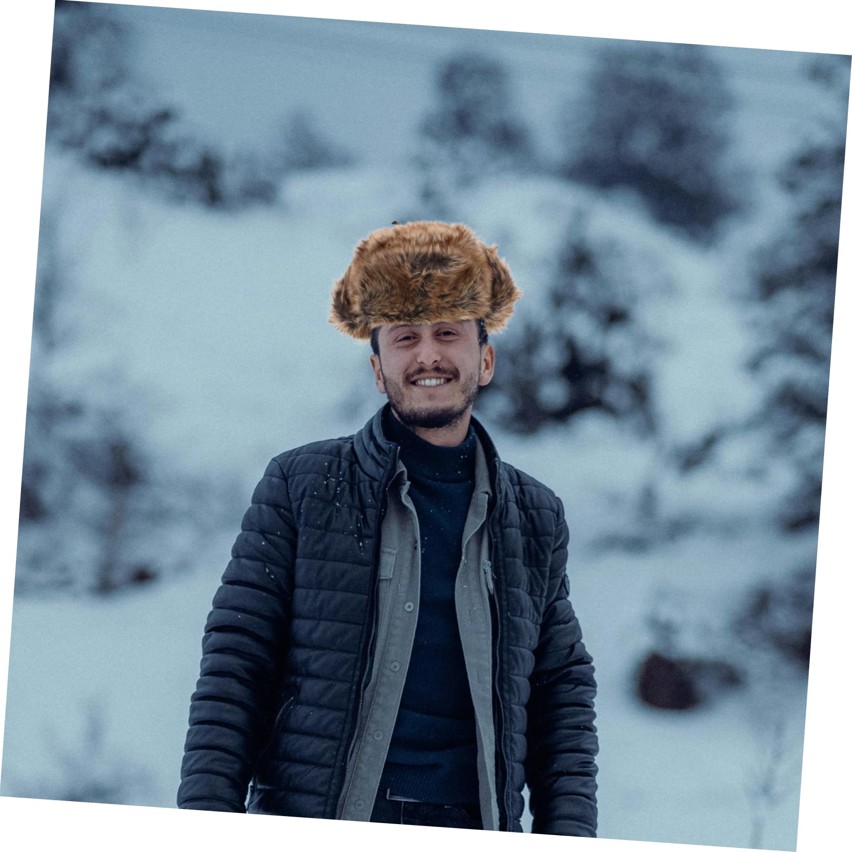 OUNONA Gorro De Piel Sintética De Invierno con Orejeras para Hombres Mayores, Estilo Ruso, Cálido, Y Acogedor, para Actividades Al Aire Libre, Viajes Y Deportes.