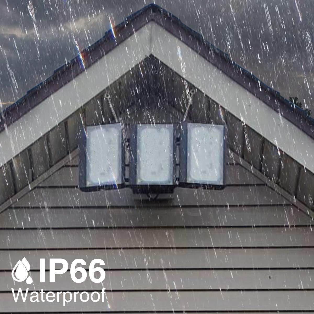 Product Deal STASUN 300W LED Flood Light, 27000lm Super Bright Outdoor Security Lights with 330°Wide Lighting Area, OSRAM LED Chips, 6000K Daylight, IP66 Waterproof Exterior Court Street Parking Lot Lighting 🔥 STASUN 300W LED Flood Light, 27000lm Super Bright Outdoor Security Lights with 330°Wide Lighting Area, OSRAM LED Chips, 6000K Daylight, IP66 Waterproof Exterior Court Street Parking Lot Lighting