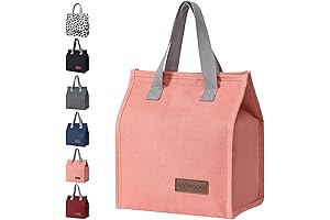 Spacious and Durable Insulated Lunch Tote Bag