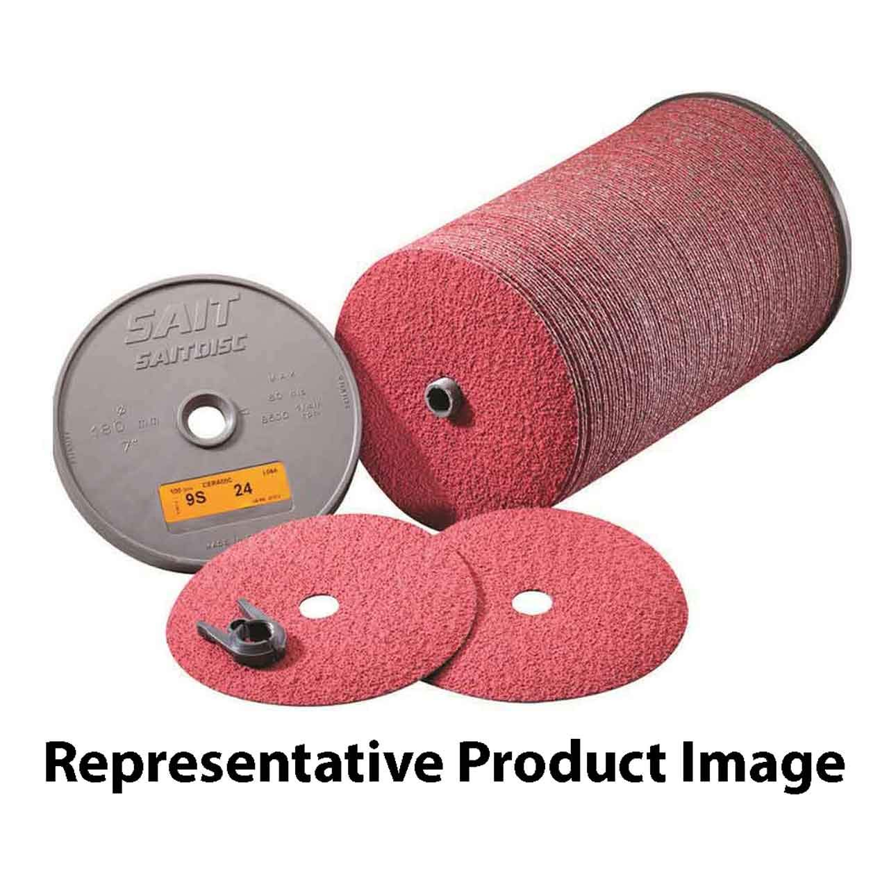 DISH 会報 United Abrasives SAIT 51343 4-1/2x7/8 Bulk 9S Ceramic with