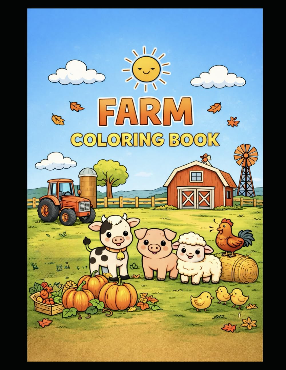 Farm Coloring book