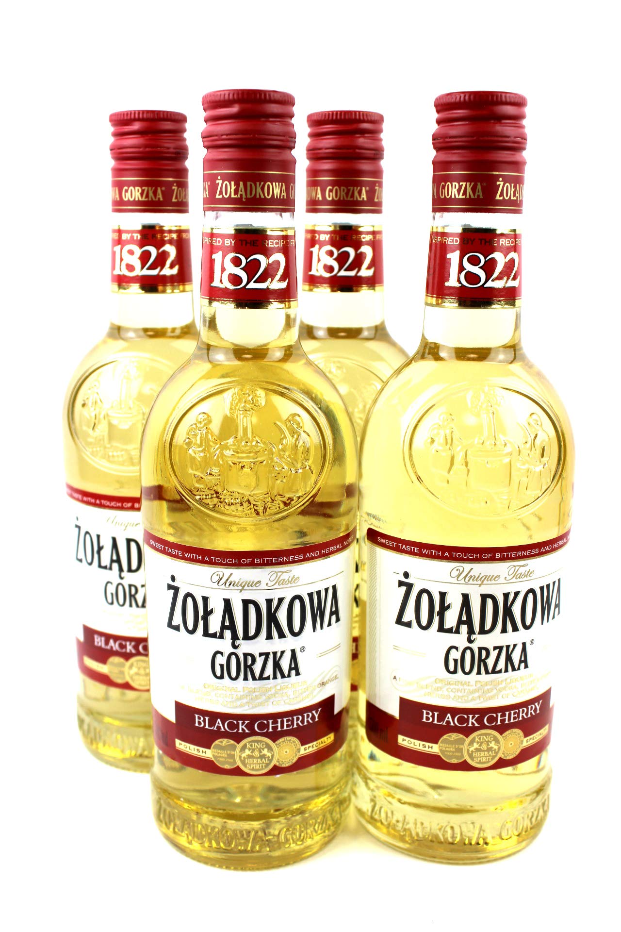 Zoladkowa Gorzka Black Cherry Wodka (4 x 0.5 l)