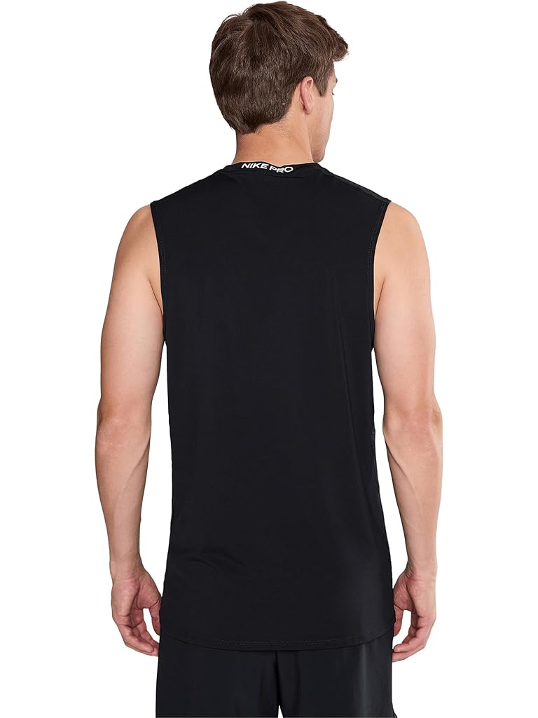 Gray Nike Pro Dri-FIT Slim Sleeveless Top