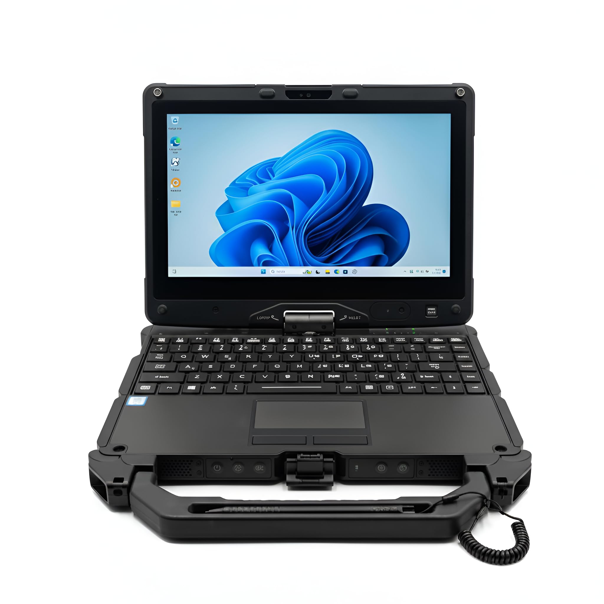 Refurbished Getac V110 G5 Rugged Convertible Laptop, i5-8265U, 16GB RAM, 256GB NVMe SSD, 11.6" FHD 800 Nits LumiBond, Hot-Swap Battery, Windows 11 Pro, 4G LTE, IP65 Used Condition 1 Year Warranty