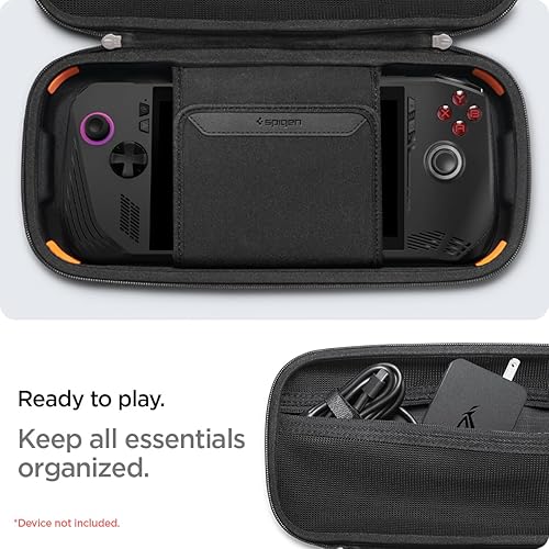 Miniatura 4 de Spigen Rugged Armor Pro Designed for 2025 ROG Xbox Ally X/ASUS ROG Ally/Nintendo Switch 2 / MSI Claw 7 AI+ Hard Shell Carrying Case with Pockets for