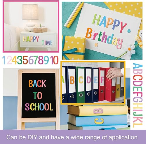 Miniatura 7 de 43 hojas coloridas para feria de ciencias, suministros autoadhesivos, subtítulos de ciencias, feria de ciencias, títulos de proyectos, suministros