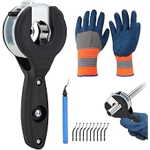 Ratcheting Tubing Cutter, Copper Pipe Cutter, Tubing Cutter 5/16" To 1 1/8", 2 in 1-360 Close Quarters Tube Compact Cutter with Deburring Tool, Pex Cutter Tool for Cutting Copper and Metal Pipes.