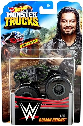 Monster Trucks Roman Reigns 6/10 (Camión fundido a presión a escala 1:64)