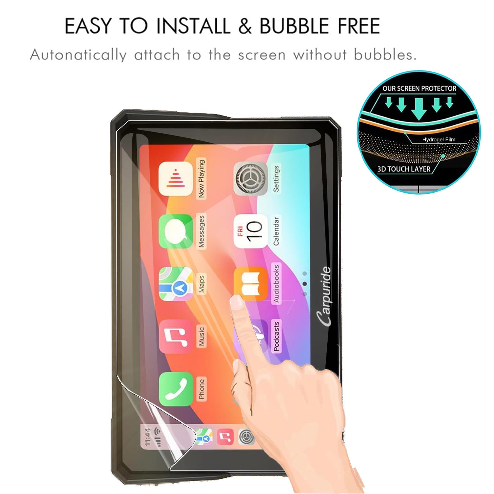 Brotect Protection Ecran Pour Carpuride W702S Pro 7" (2