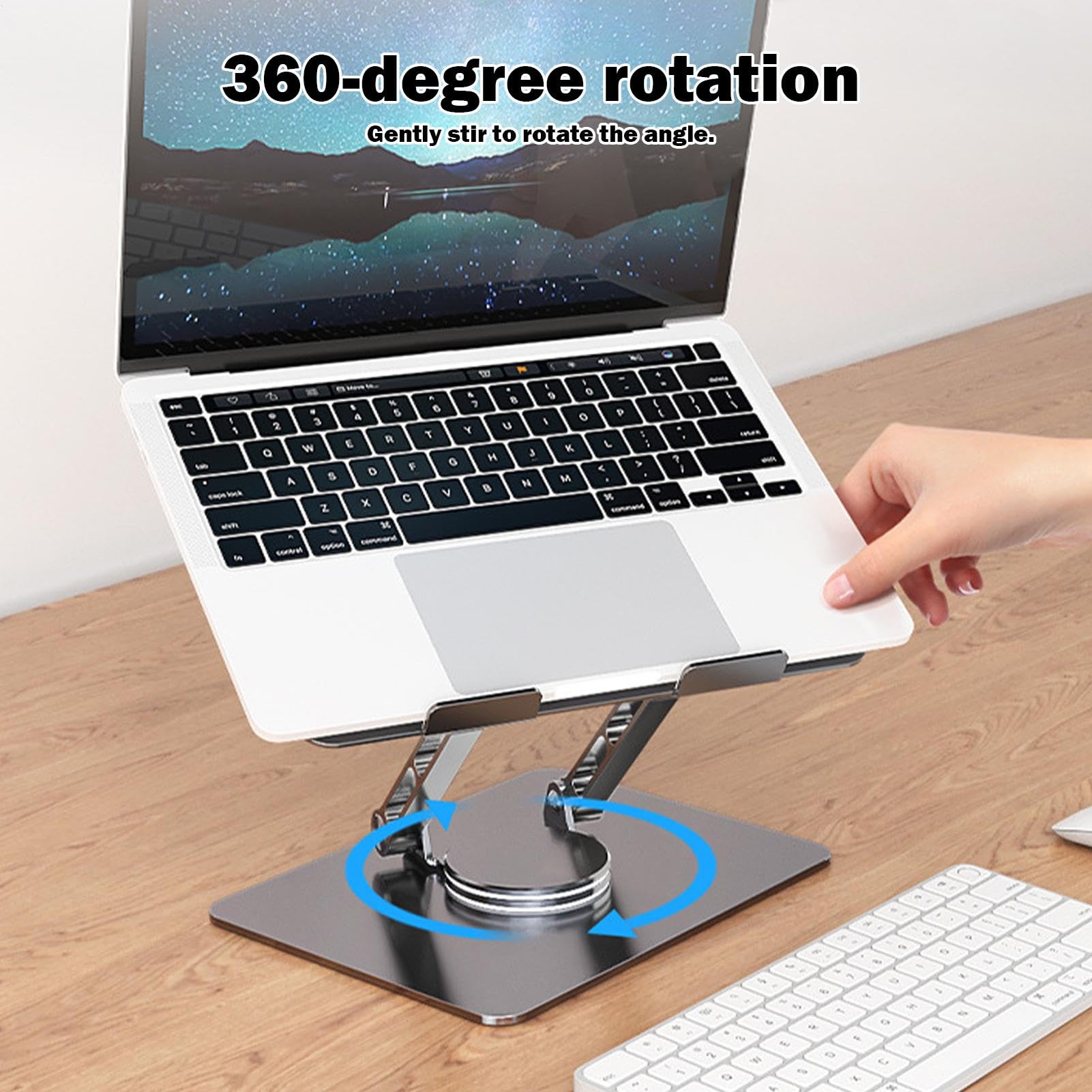 Supporto per laptop regolabile per supporto per laptop da scrivania | supporto da scrivania per laptop, supporto per computer | Supporto per laptop j