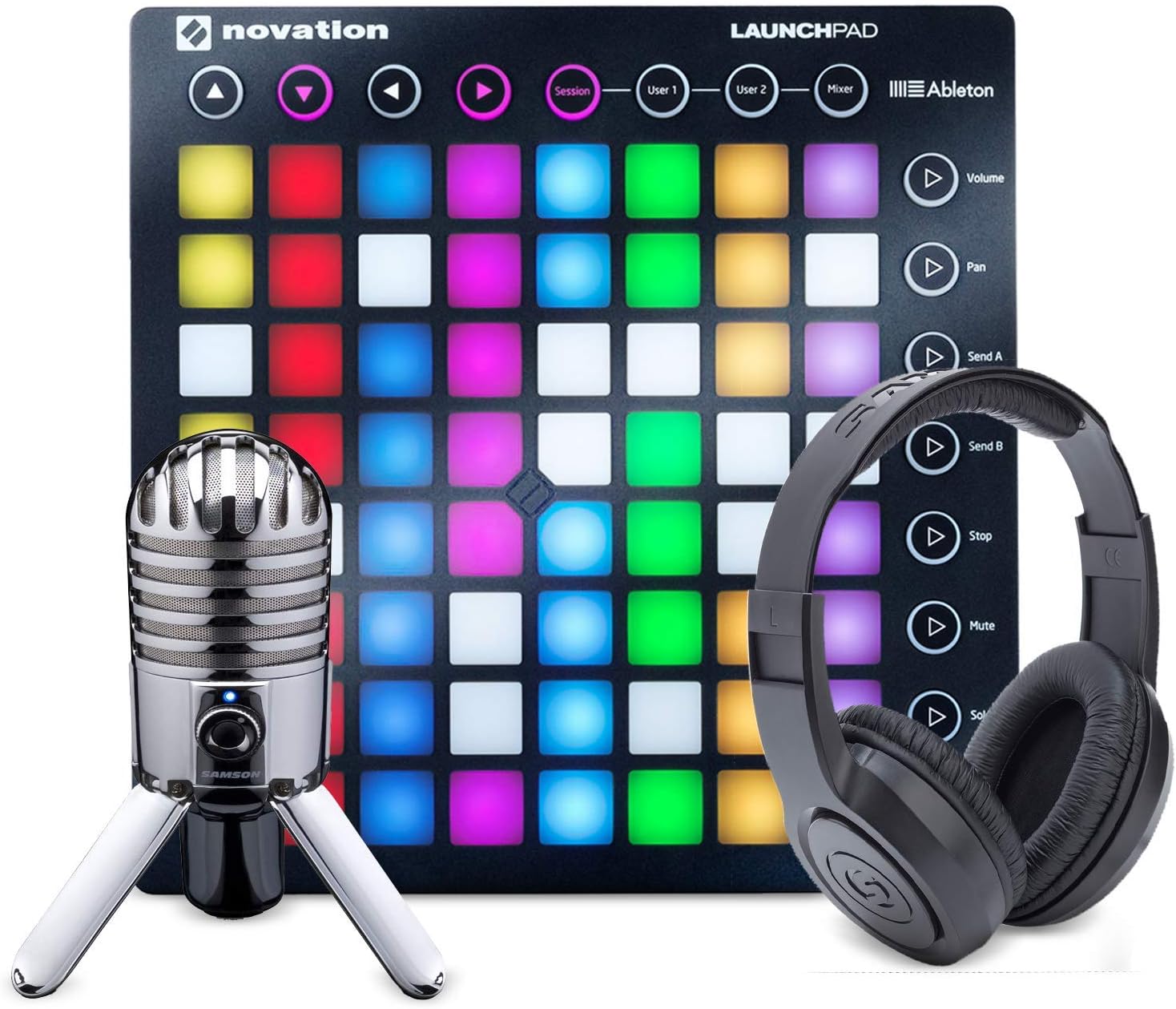 Novation Launchpad MK II Ableton Live Controller Bundle W