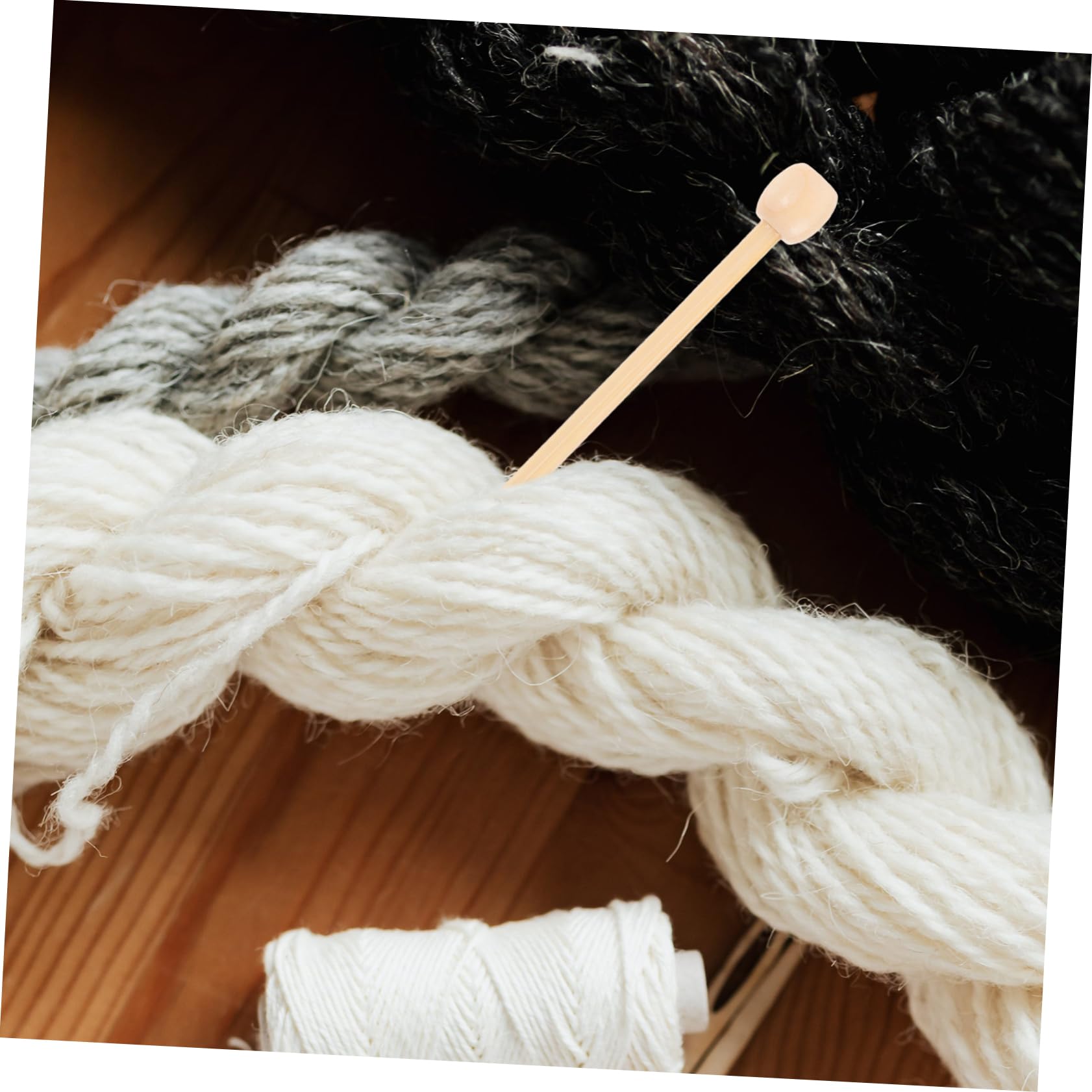 SHINEOFI 40piezas De Ganchillo Mini Para Tejer De Crochet Para Manualidades De Lana De Tejer Para Suéteres y Accesorios De Muñeca