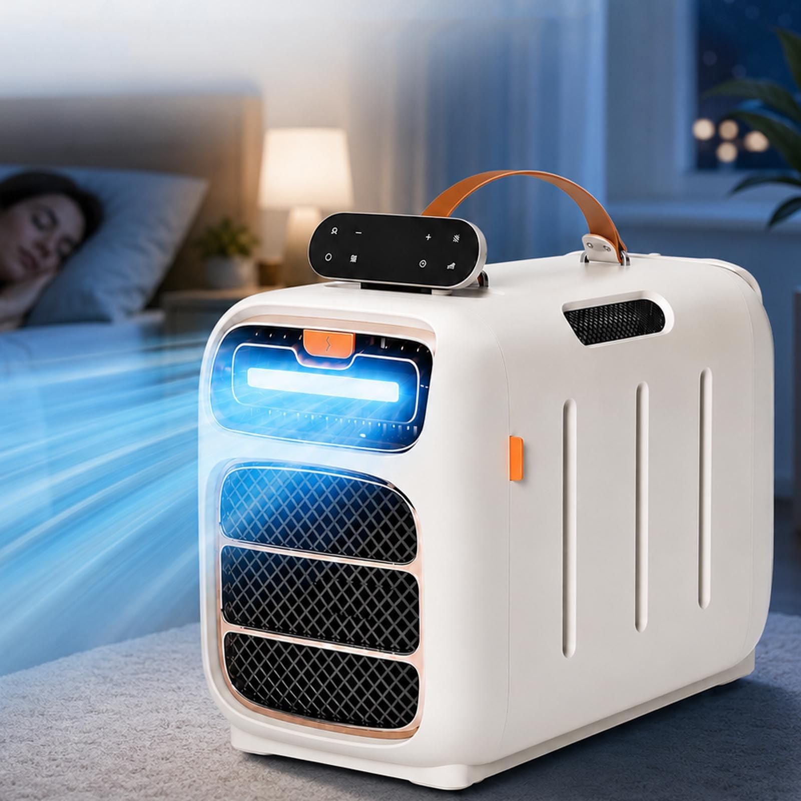 4700 BTU Camping Air Conditioner, 220V AC for Tents, RVs and Campers
