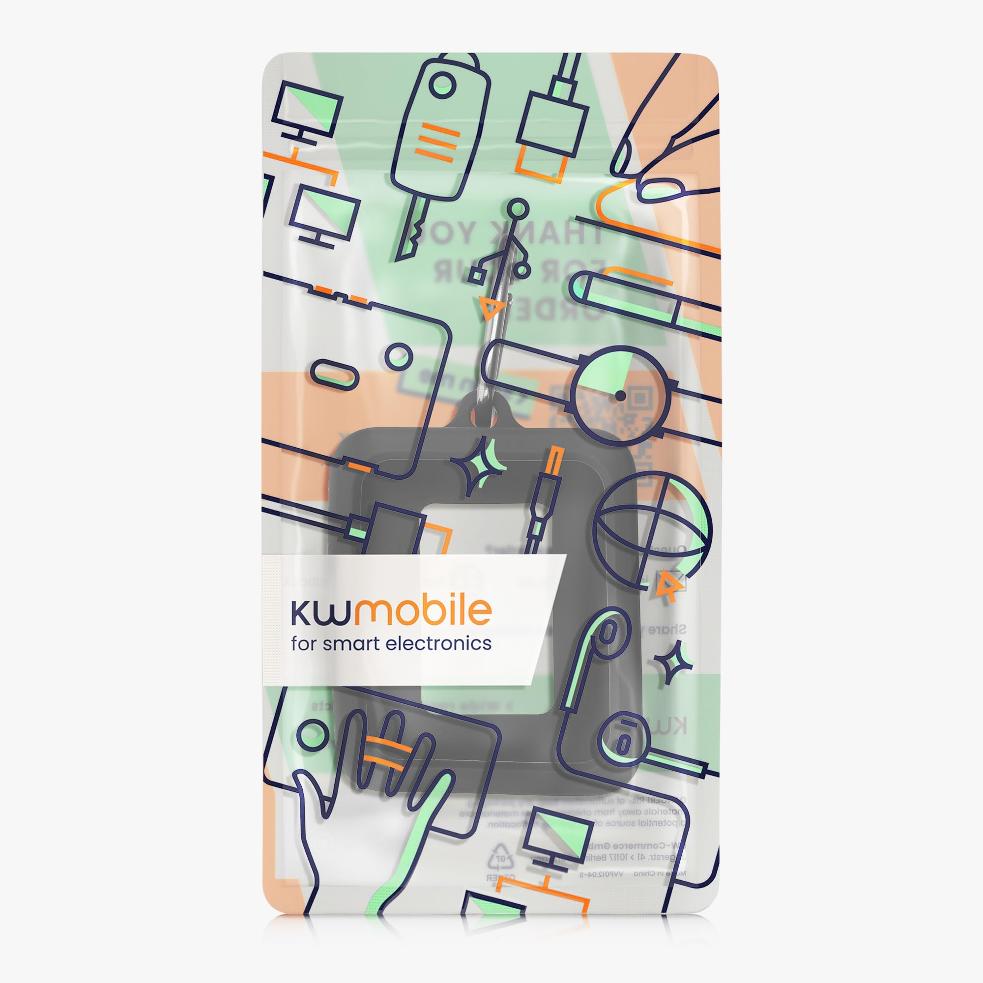 kwmobile Silikonowe etui do JBL Go Essential Case - pokrowiec ochronny na mini głośnik - skórka rękawa w kolorze czarnym