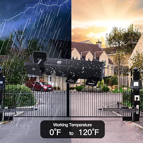 Miniatura 8 de TOPENS ET24 - Cerradura eléctrica automática para puerta de oscilación de CC de 24 V sistema operador de puerta dispositivo seguro para puerta de