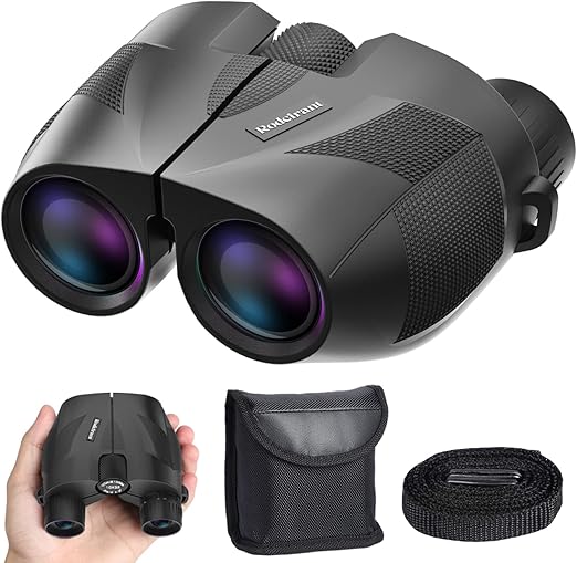 20x25 Compact Binoculars for Adults and Kids, Waterproof Binocular with Low Light