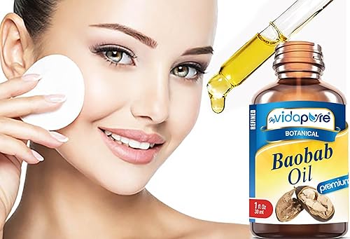 Miniatura 6 de MYVIDAPURE ACEITE BAOBAB 100% PURO CRECIMIENTO SALVAJE CRUDO 1 Fl.oz.- 1.0 fl oz. Para Cuidados De La Piel, Cabello, Labios Y Uñas