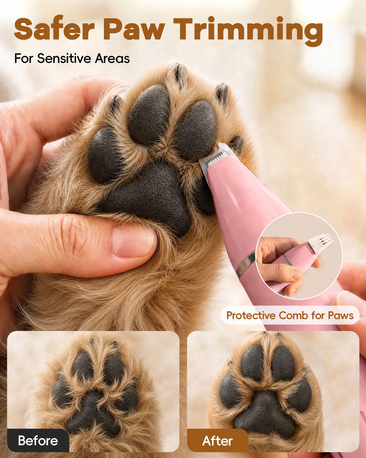 Veeconn Rechargeable Cat Grooming