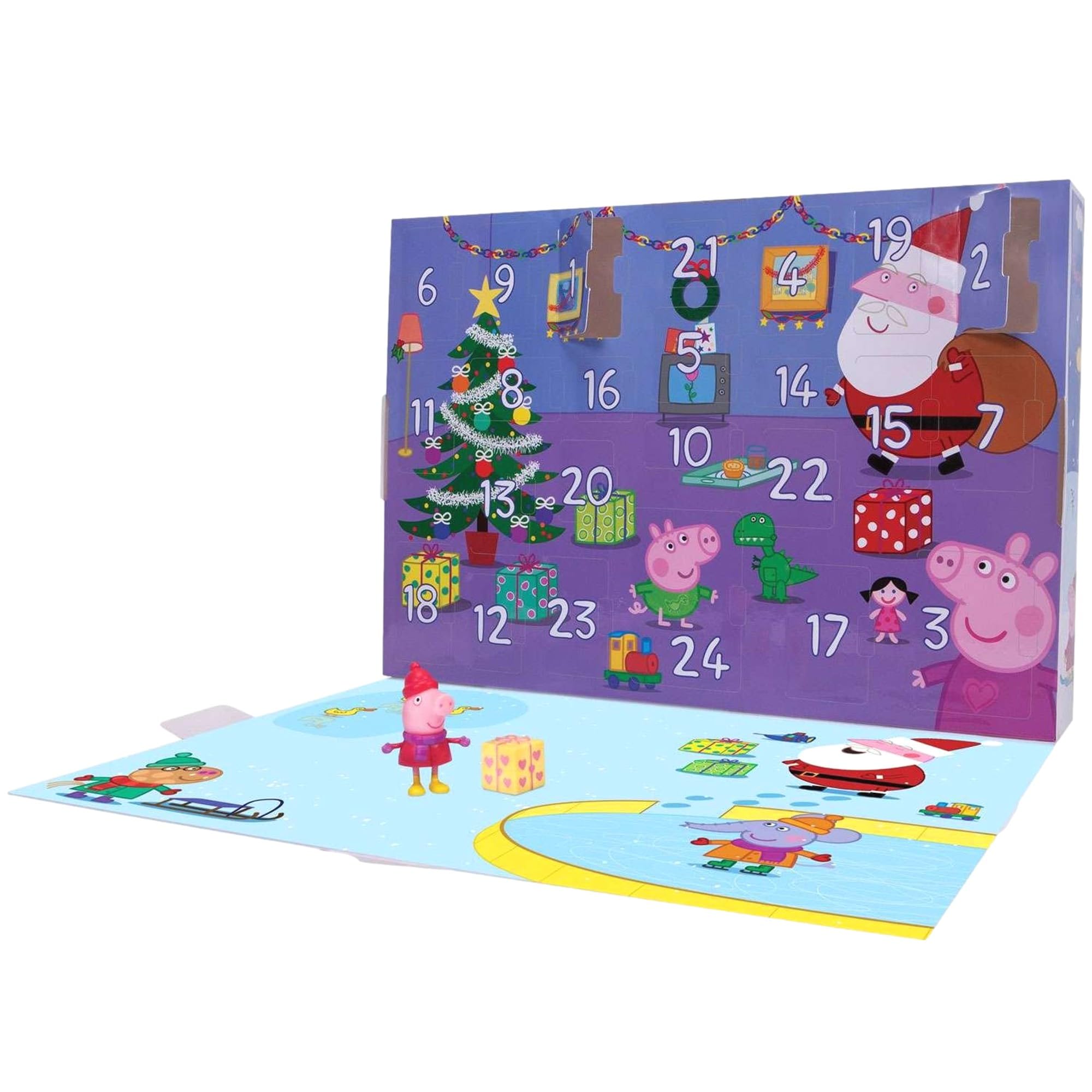 Calendario De Adviento Peppa Pig | Navidad Arte Y Papelería | 24 Días De Diversión Creativa