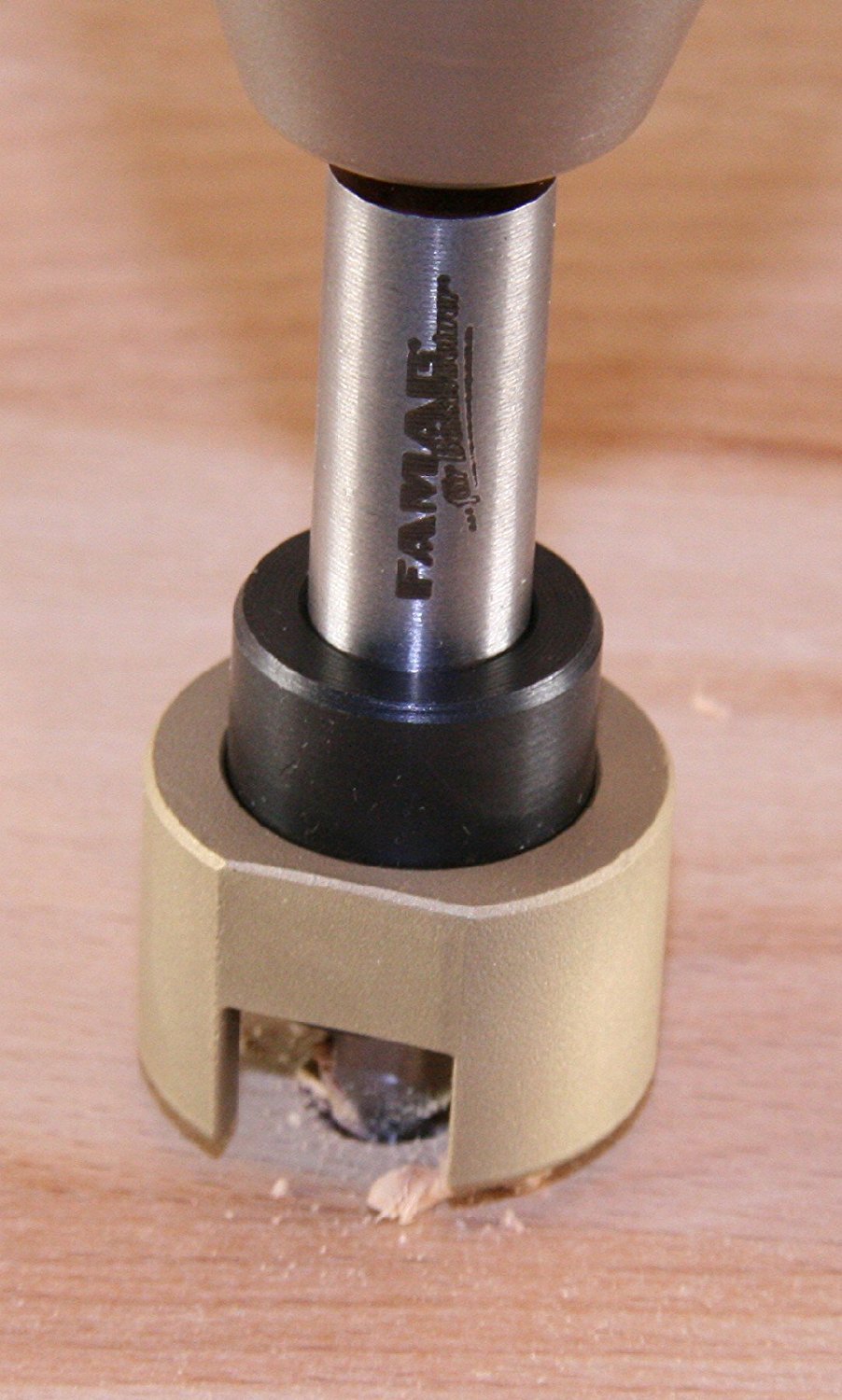 FAMAG 3577 Fräsersatz 4mm mit Tiefenanschlag, Senker Durchmesser 12mm