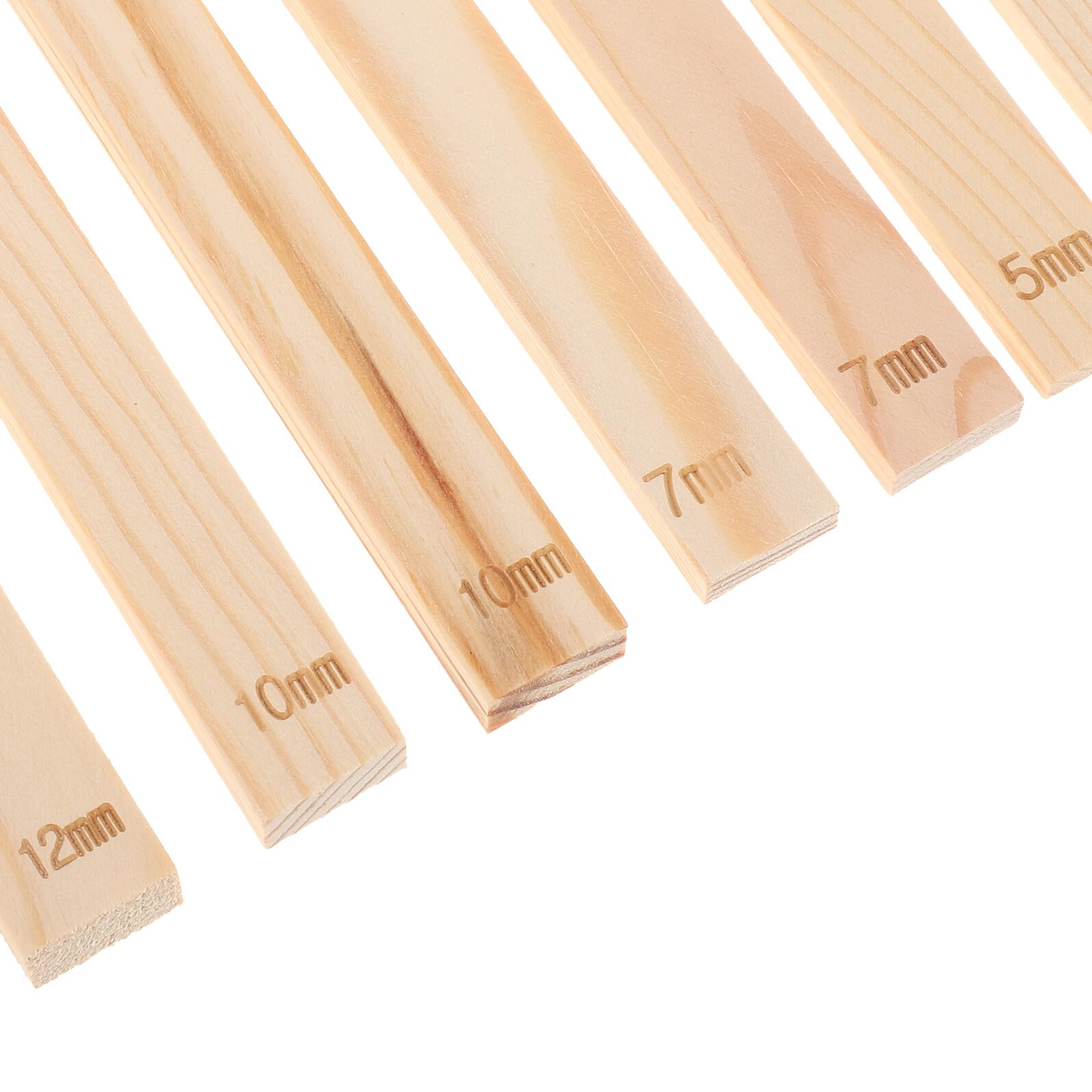 Homoyoyo Herramientas para Cerámica y Escultura Guías de Madera para Medir el Grosor Arcilla y Herramientas para Esculpir para Uso Diario Cerámica y Arte