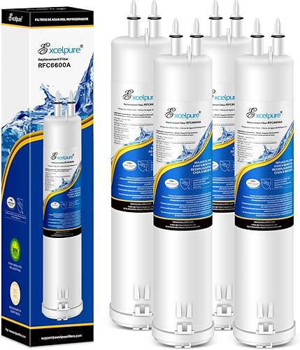 EXCELPURE EDR3RXD1 Compatible con Everydrop Filter 3, 4396841, 4396710, Kenmore 46-9083, 46-9030, 9030, 9083, KAD3RXD1, WHR3RXD1, RFC6600A Filtro de