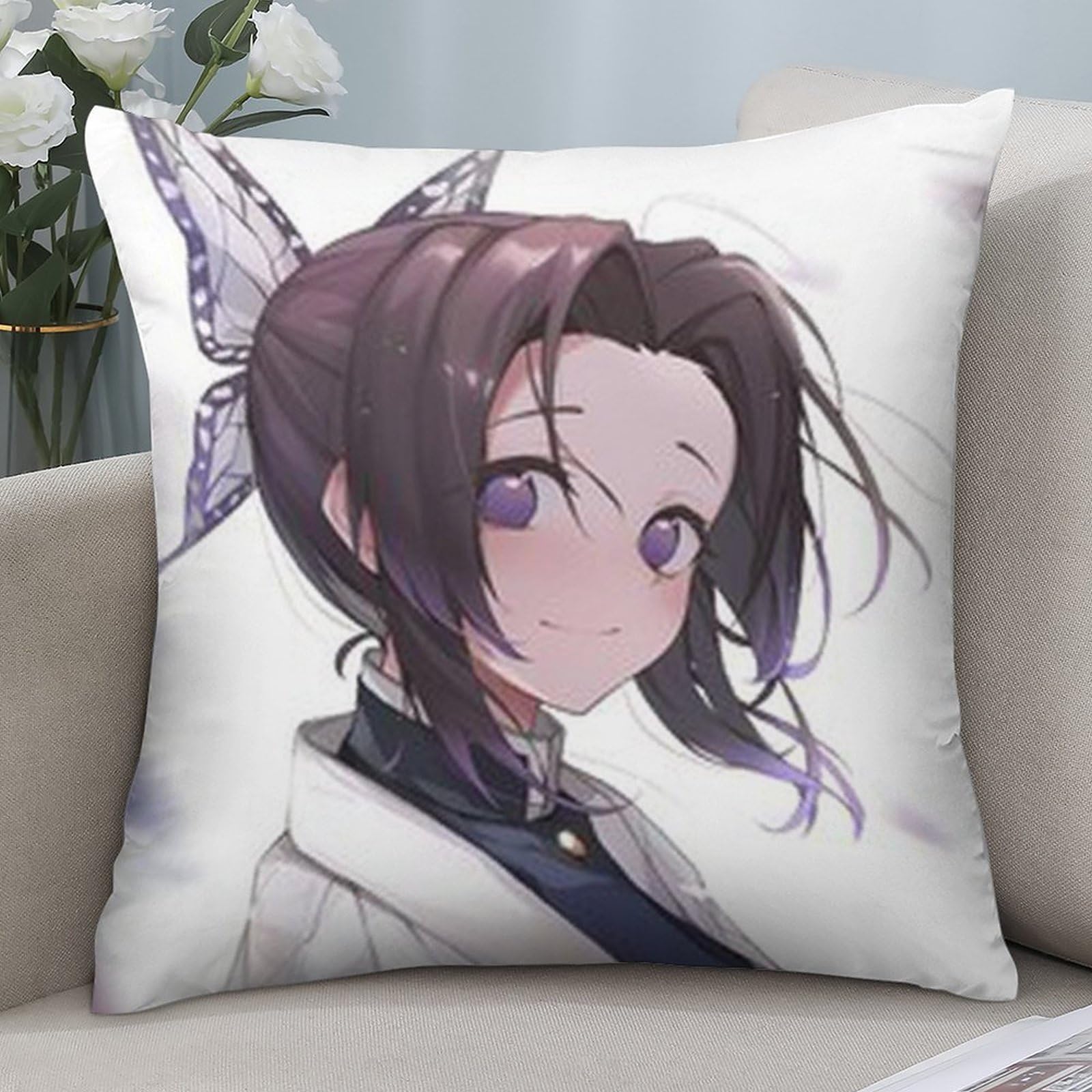 Amazon｜あいのにじょ 鬼滅の刃 胡蝶しのぶ2 (37) 抱き枕カバー