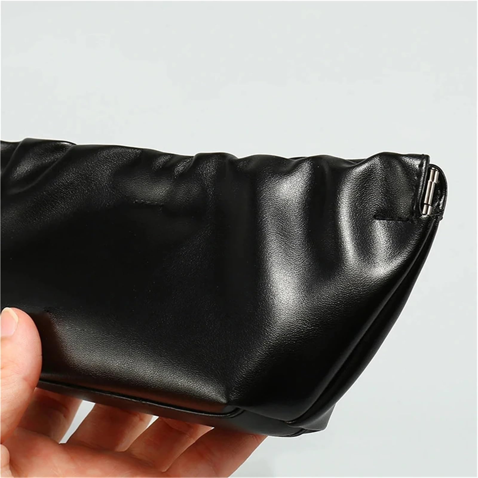 Funda gafas de sol Bolsas De Nube Caja Almacenamiento Gafas Sol Estuche For Cuero Portátil Pu Bolsa For El Hogar para Elegante y Portátil