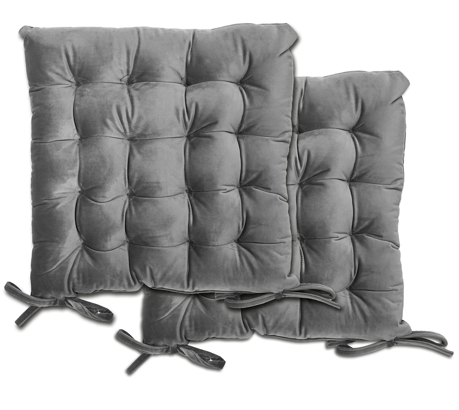 The Very Collection Velvet Seat Pad Pair