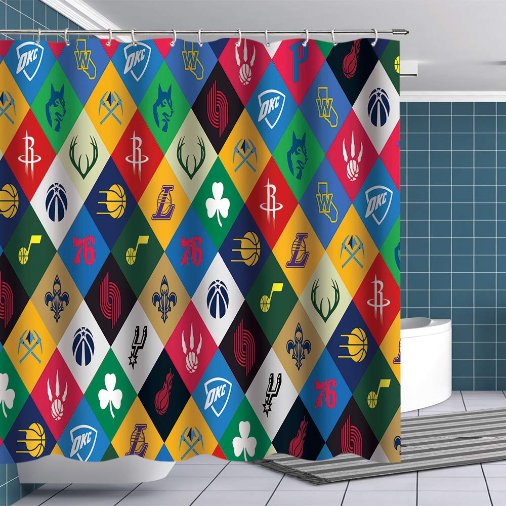 Basketball Shower Curtains Curtains & Drapes 2023