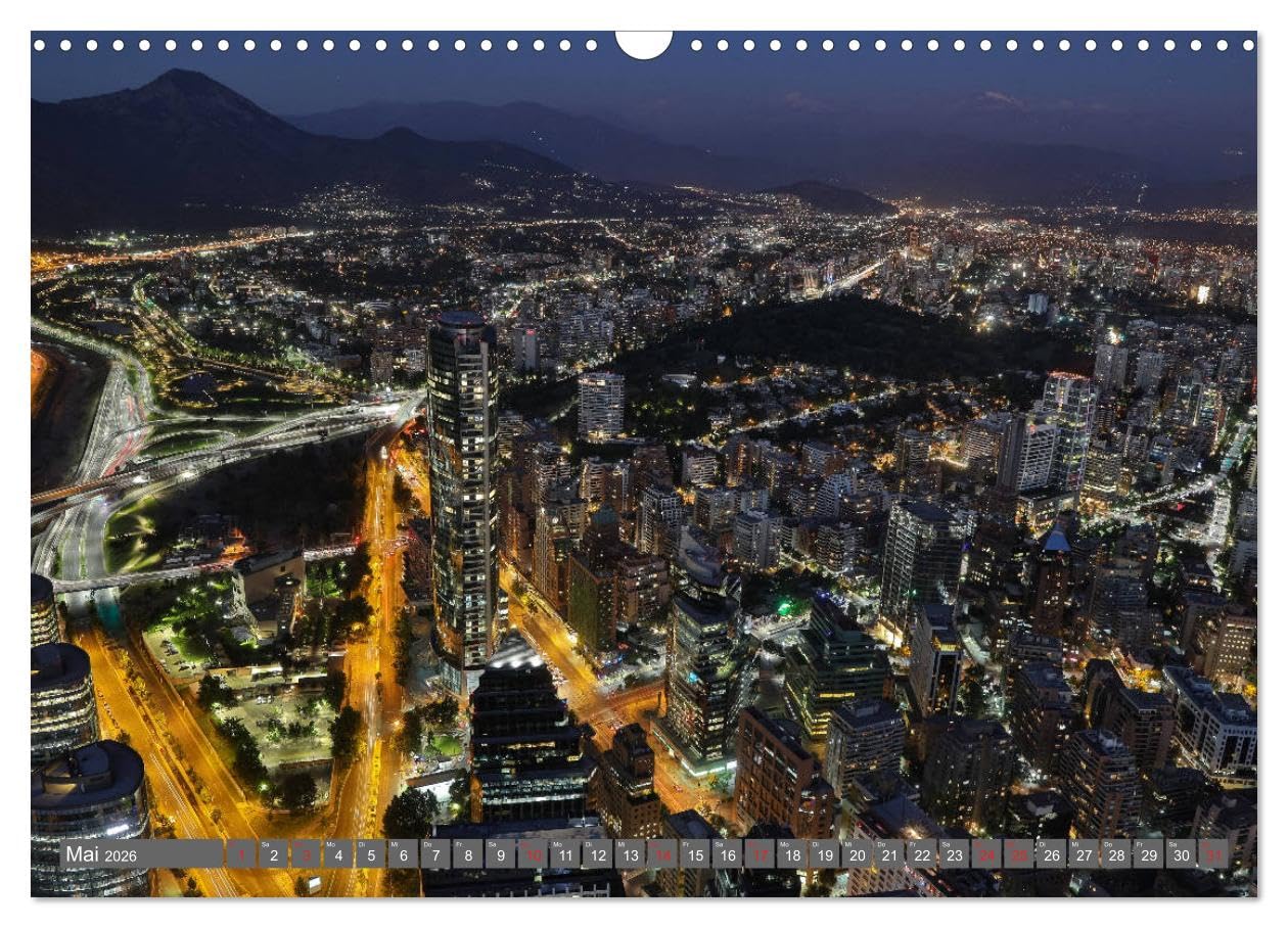 Traumwelt Chile (Wandkalender 2026 DIN A3 quer), CALVENDO Monatskalender (CALVENDO Natur)