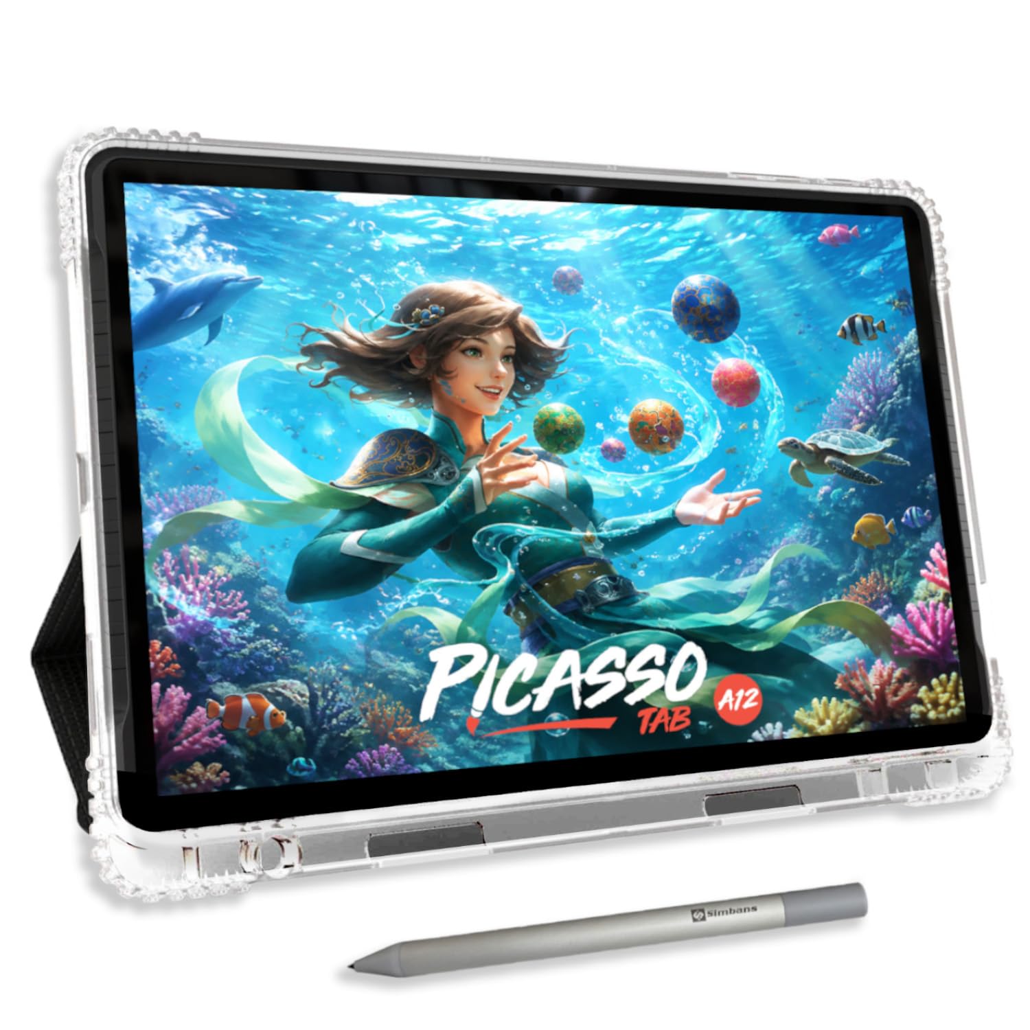 PicassoTab A12 Drawing Tablet • Large 12" Screen, No Computer Needed, Included Learning Package [Premium Drawing Apps & Tutorials] Stylus Pen, Standalone Graphics Tablet for Digital Artists - A12-image-37