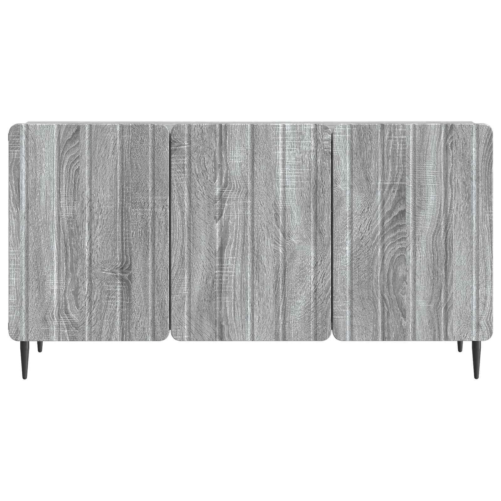 Drewnopochodny Nowoczesny Szafka TV 99x34 5x52 cm Szary
