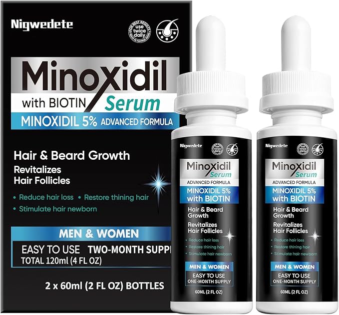 Minoxidil 5% Hair Growth Serum 120ml