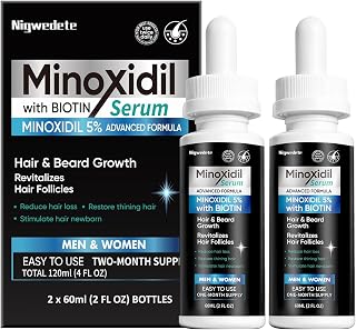 Nigwedete 5% Minoxidil Hair Growth Serum for Men & Women
